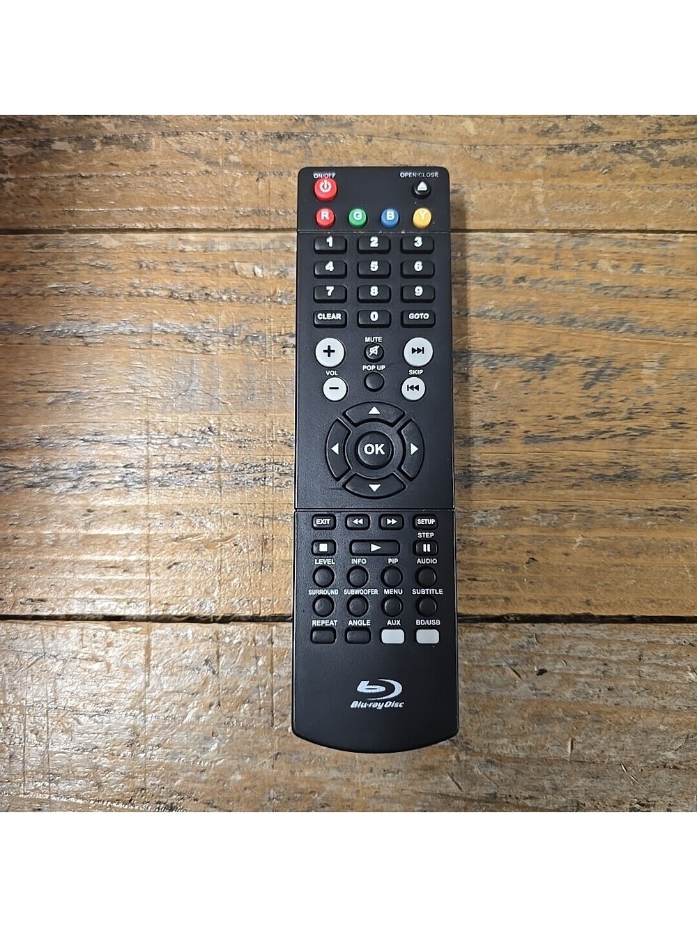 🌴 Used Original OEM RCA BluRay RTB1023 DVD Player Remote control Tested (BNI)
